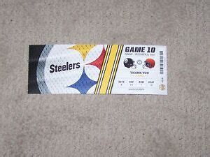 Frequently Asked Questions About Pittsburgh Steelers Tickets. . Steelers vs browns tickets